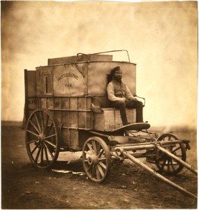 The photographic van with Sparling on the box ( http://www.loc.gov/pictures/resource/cph.3g09240/) 